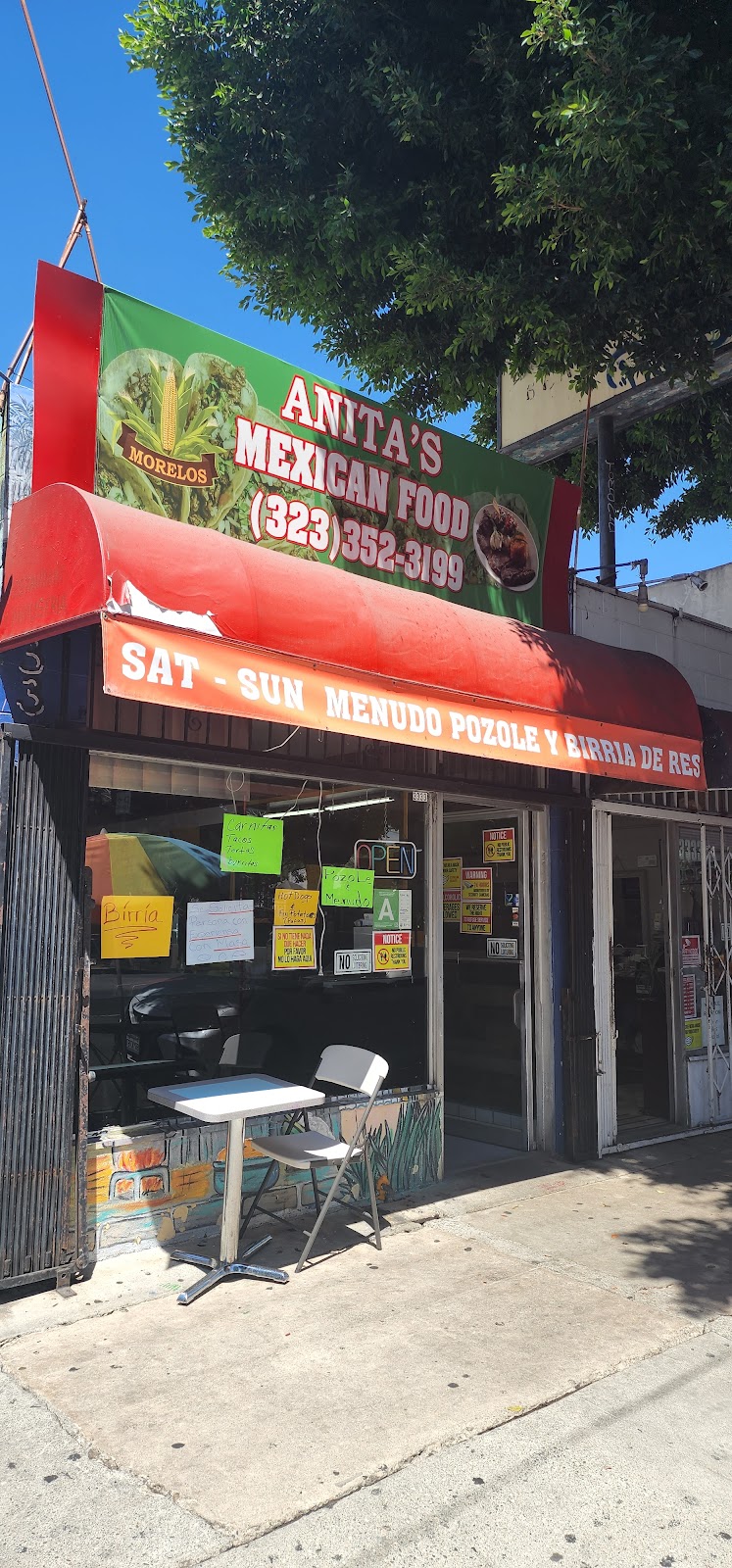 Anitas Mexican Food | restaurant | 3333 N Eastern Ave, Los Angeles, CA 90032, USA | 3233523199 OR +1 323-352-3199