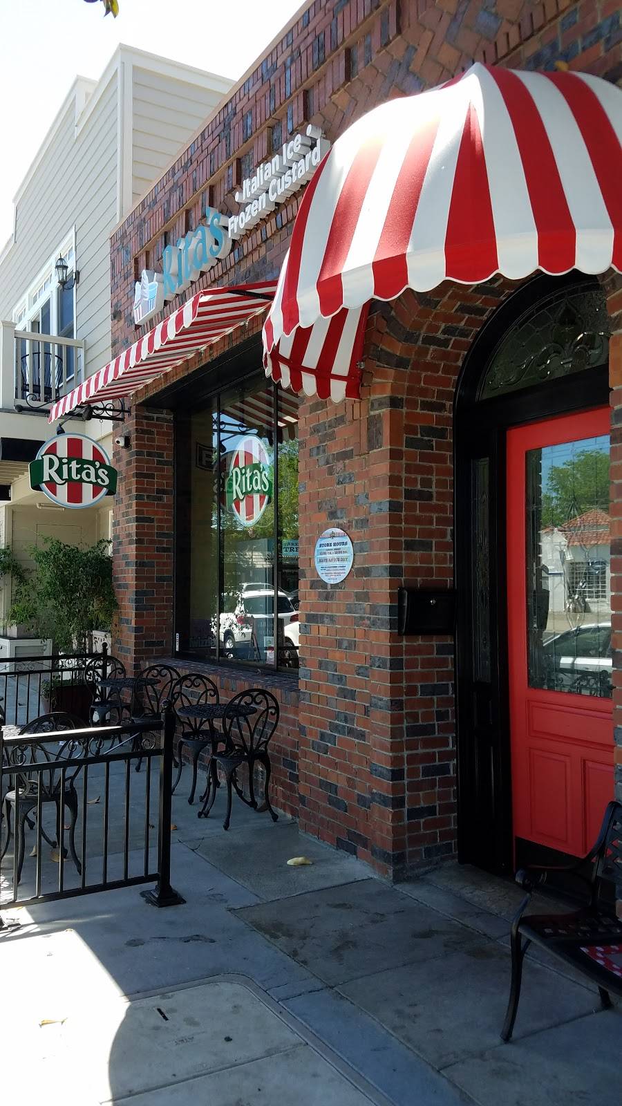 Ritas Italian Ice & Frozen Custard | restaurant | 320 St Mary St, Pleasanton, CA 94566, USA | 9252238685 OR +1 925-223-8685