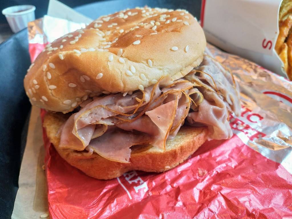 Arbys | restaurant | 4030 S Great SW Pkwy, Grand Prairie, TX 75052, USA | 9726028899 OR +1 972-602-8899