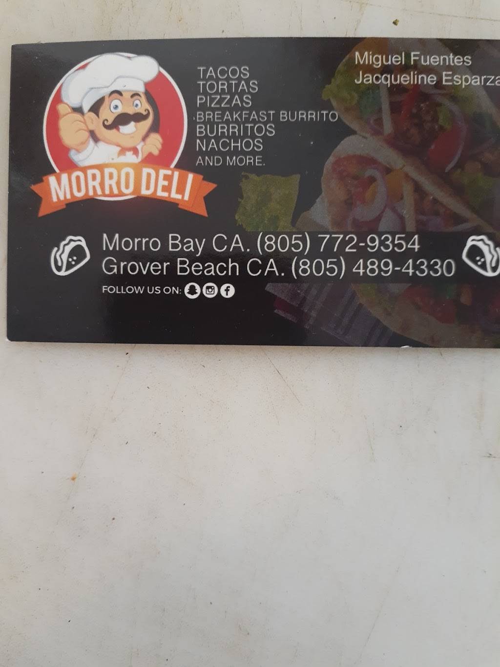 El Morro Deli | restaurant | 601 S 13th St, Grover Beach, CA 93433, USA | 8054894330 OR +1 805-489-4330