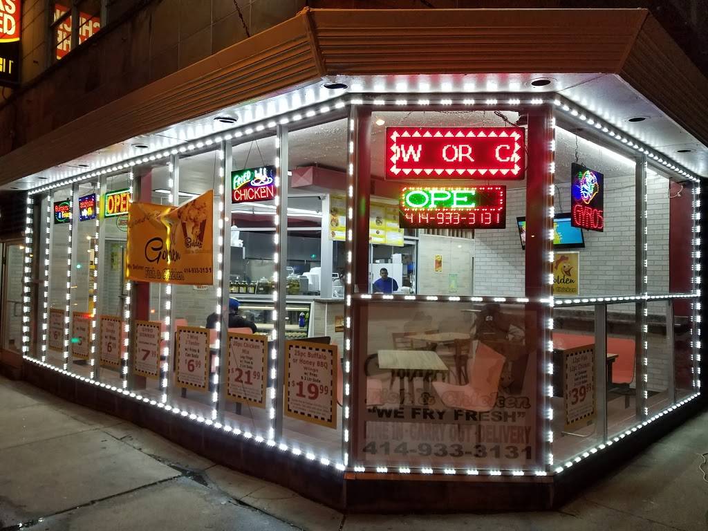 Golden Fish & Chicken | meal takeaway | 2532 W Wisconsin Ave, Milwaukee, WI 53233, USA | 4149333131 OR +1 414-933-3131