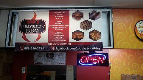 Robs Bayside BBQ | restaurant | 4190 N Cedar Ave, Fresno, CA 93726, USA | 8669322728 OR +1 866-932-2728