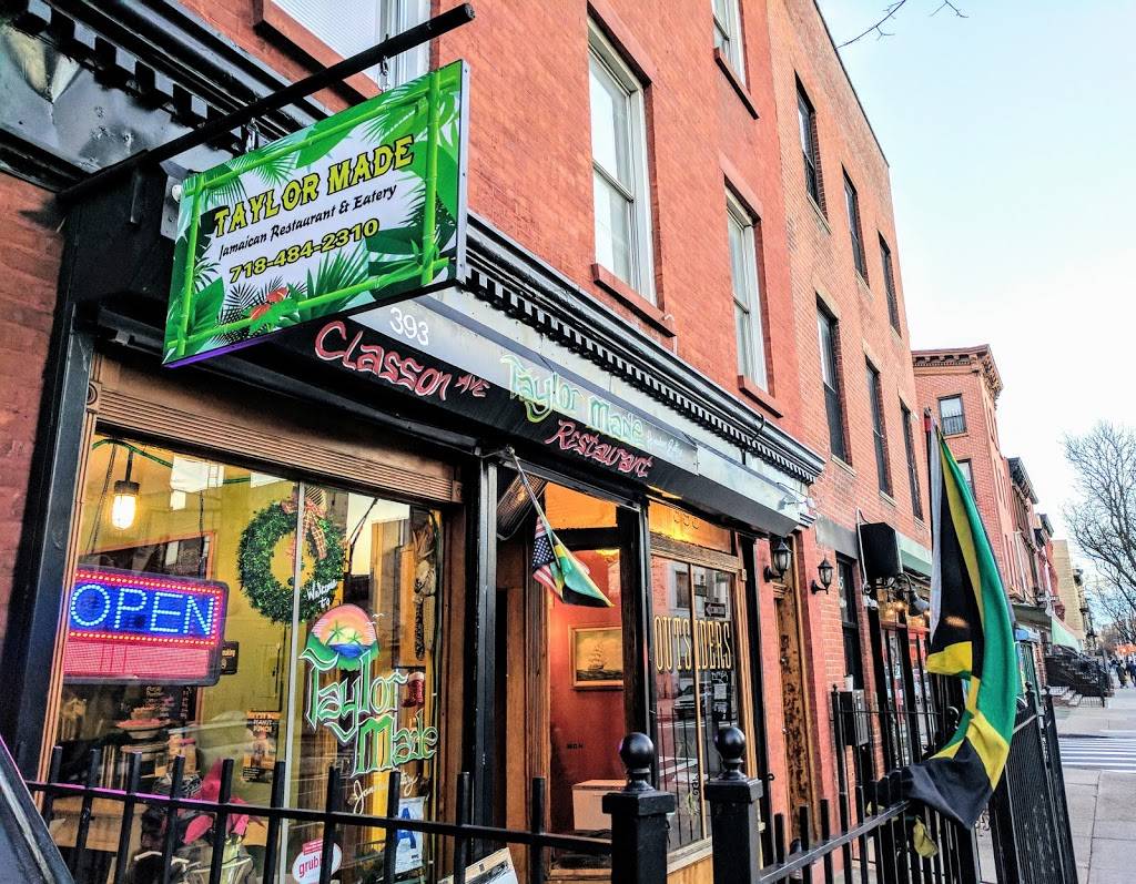 Taylor Made Jamaican Eatery | restaurant | 393 Classon Ave, Brooklyn, NY 11238, USA | 7184842310 OR +1 718-484-2310
