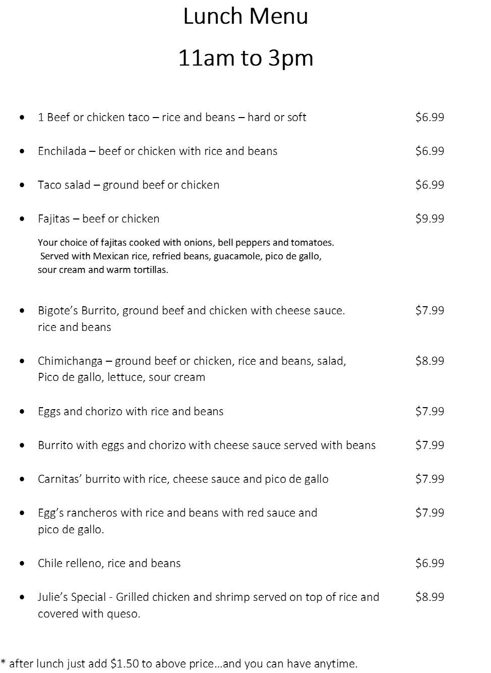 Don Bigotes Mexican Restaurant | restaurant | 100 Front St, Morrow, OH 45152, USA | 5138997053 OR +1 513-899-7053