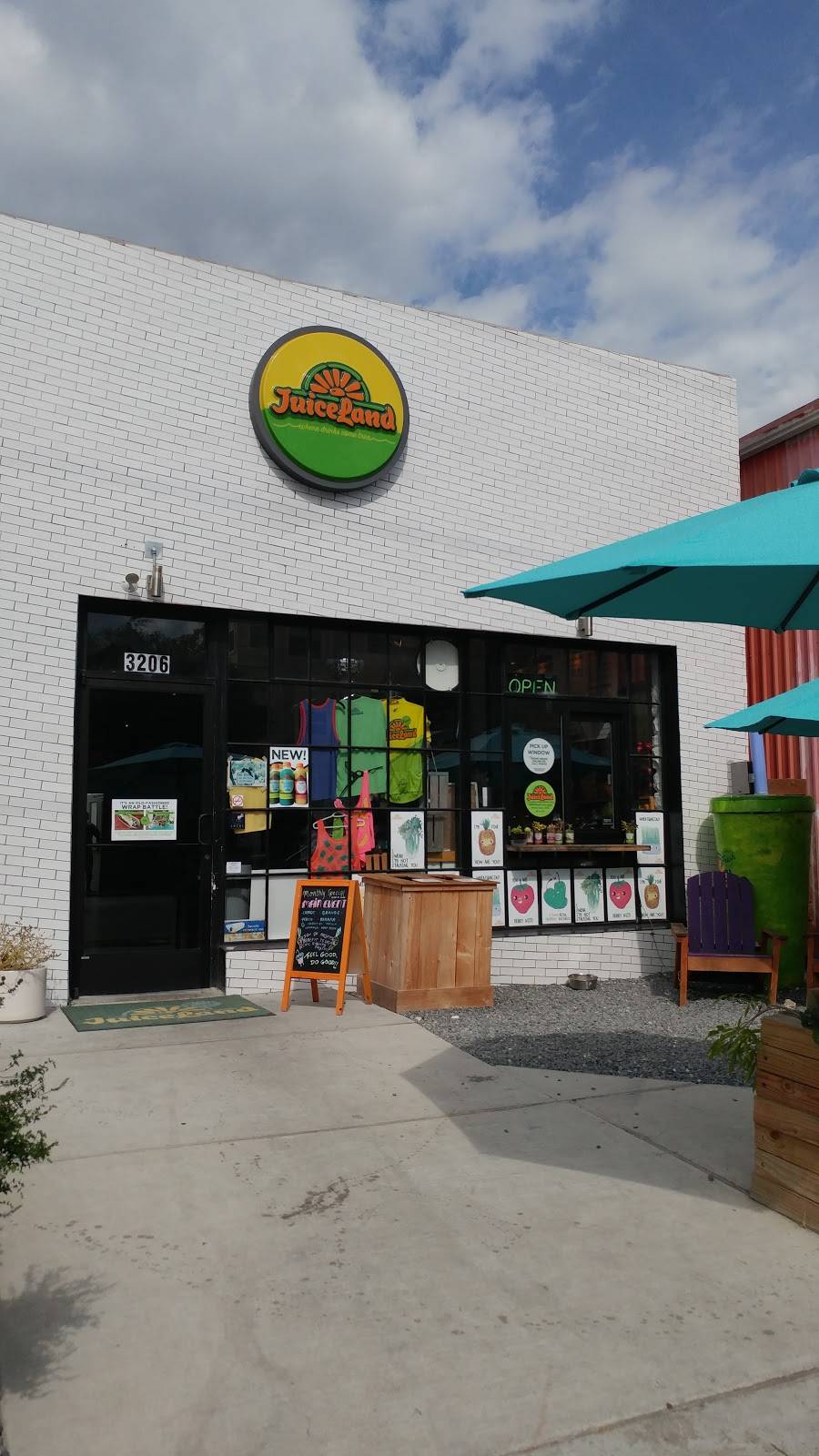 JuiceLand | restaurant | 3206 White Oak Dr, Houston, TX 77007, USA | 8324337831 OR +1 832-433-7831