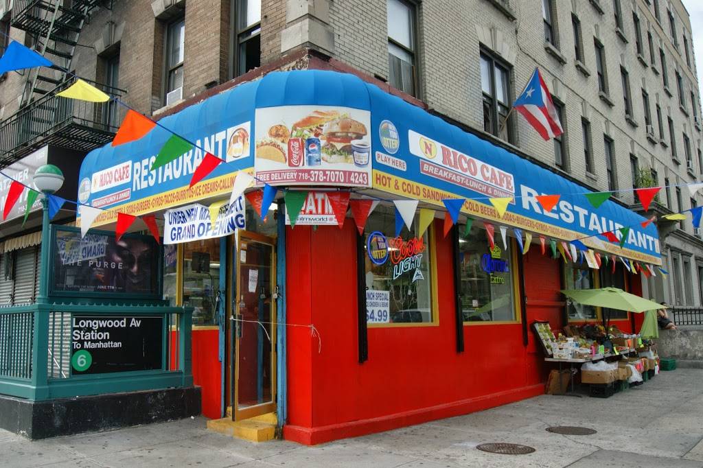 N Rico | restaurant | 801 Southern Blvd # A, Bronx, NY 10459, USA | 7183787070 OR +1 718-378-7070