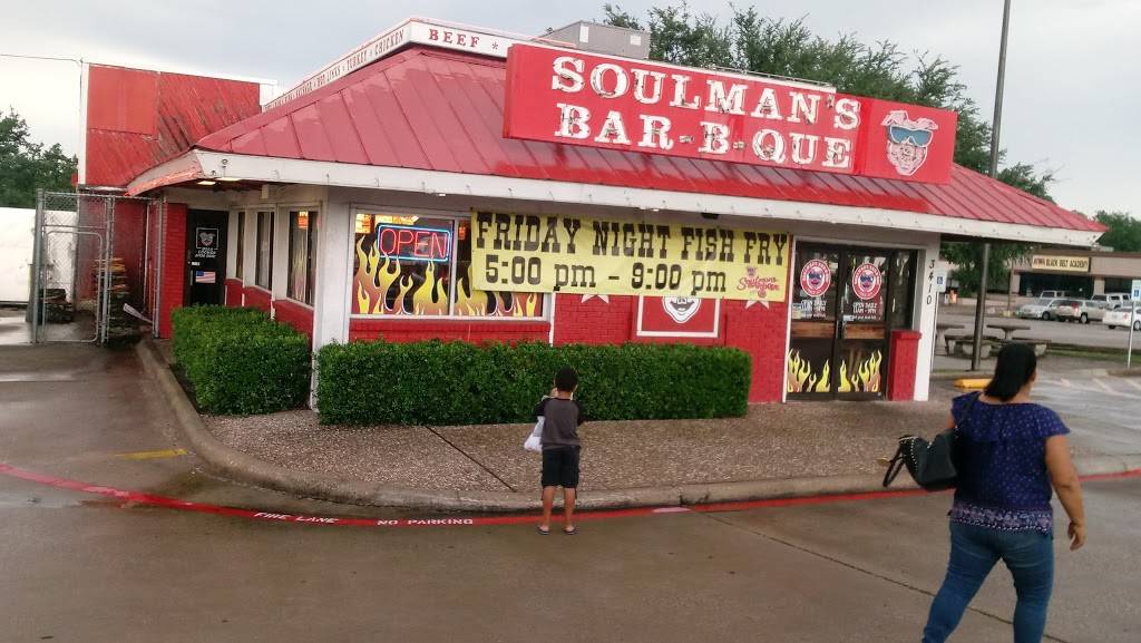 Soulmans Bar-B-Que | restaurant | 3410 Broadway Blvd, Garland, TX 75043, USA | 9722716885 OR +1 972-271-6885