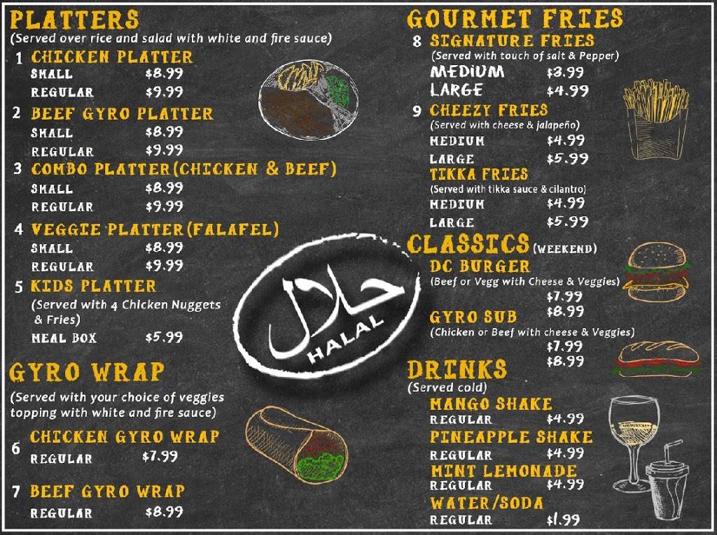 Gyro Kitchen Express | restaurant | 241 Fort Evans Rd NE, Leesburg, VA 20176, USA | 6462500337 OR +1 646-250-0337