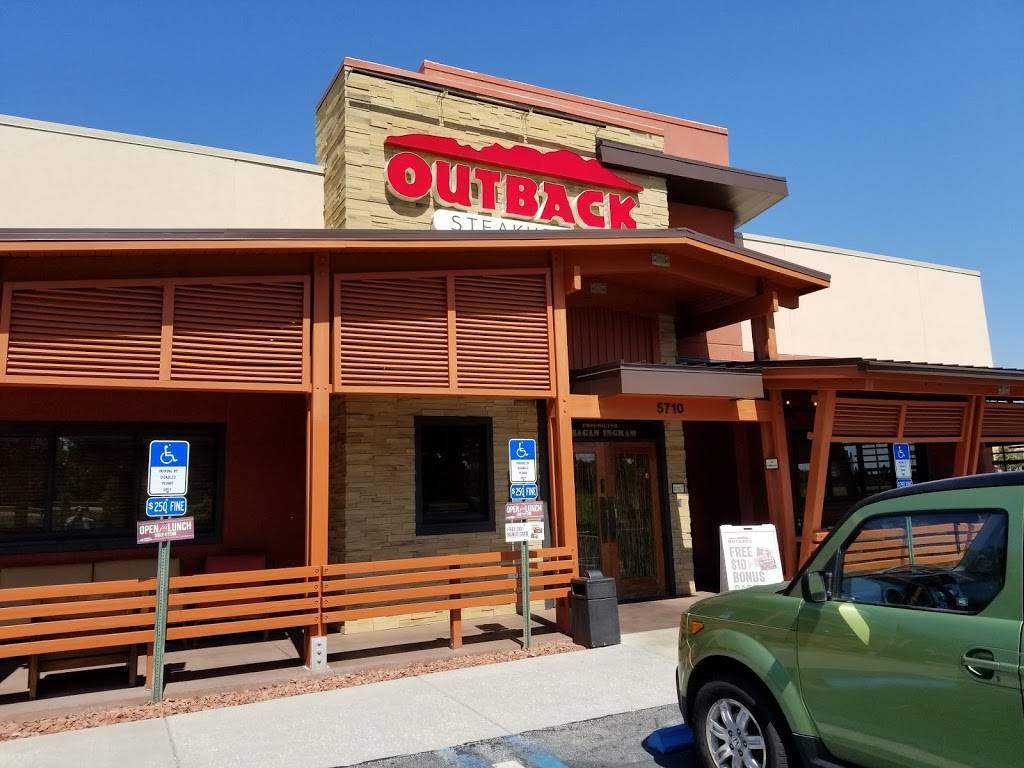 Outback Steakhouse | restaurant | 5710 Oakley Blvd, Wesley Chapel, FL 33544, USA | 8139737717 OR +1 813-973-7717