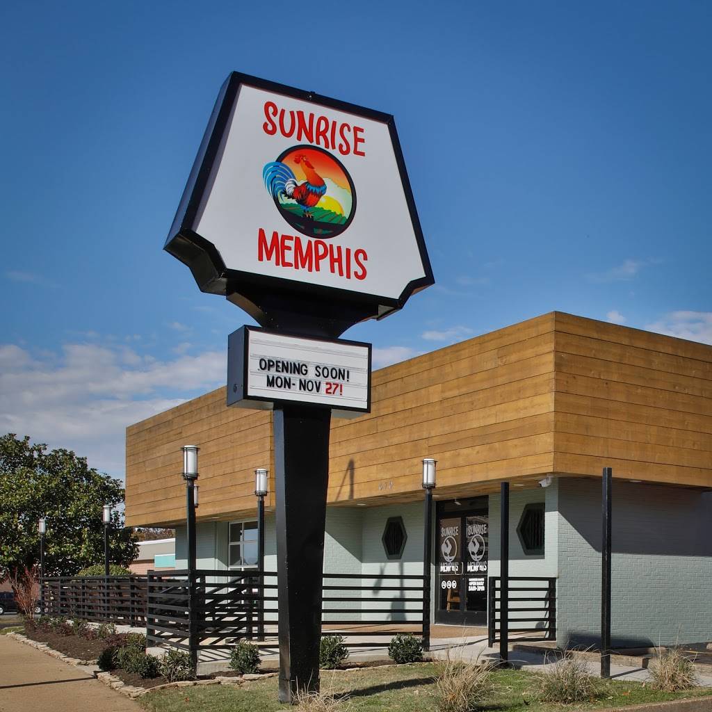 Sunrise Memphis | restaurant | 670 Jefferson Ave, Memphis, TN 38105, USA | 9015523168 OR +1 901-552-3168
