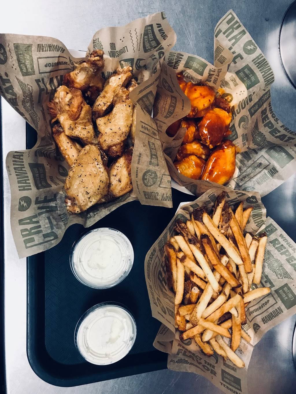 Wingstop | restaurant | 6777 Woodlands Pkwy Ste 324, The Woodlands, TX 77382, USA | 2814193003 OR +1 281-419-3003