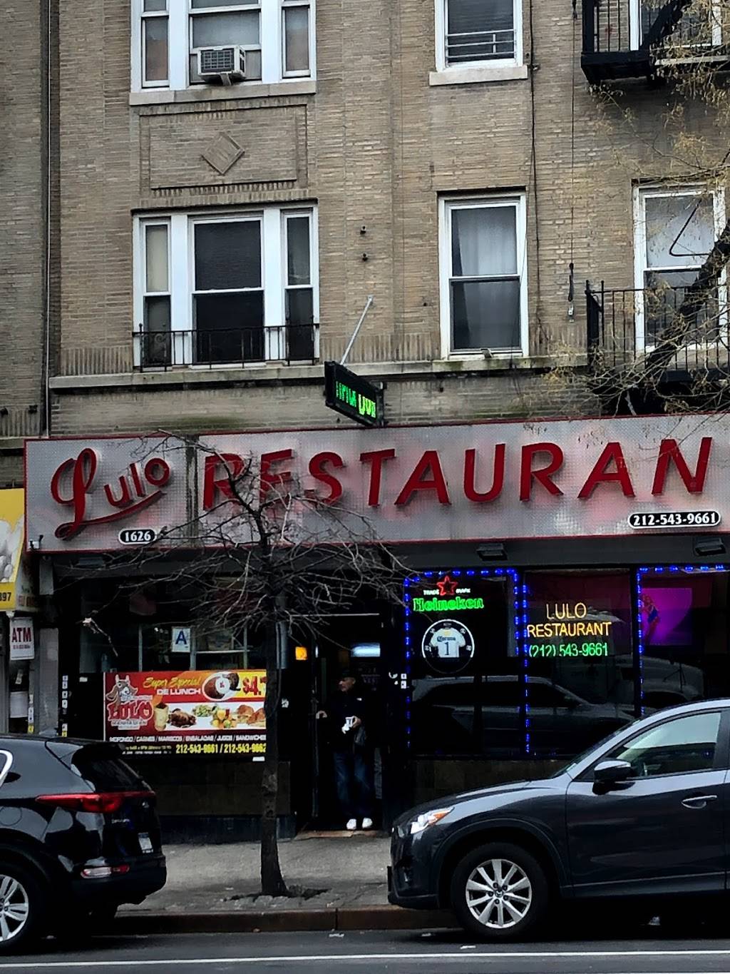 Lulo | restaurant | 1626 St Nicholas Ave, New York, NY 10040, USA | 2125439661 OR +1 212-543-9661
