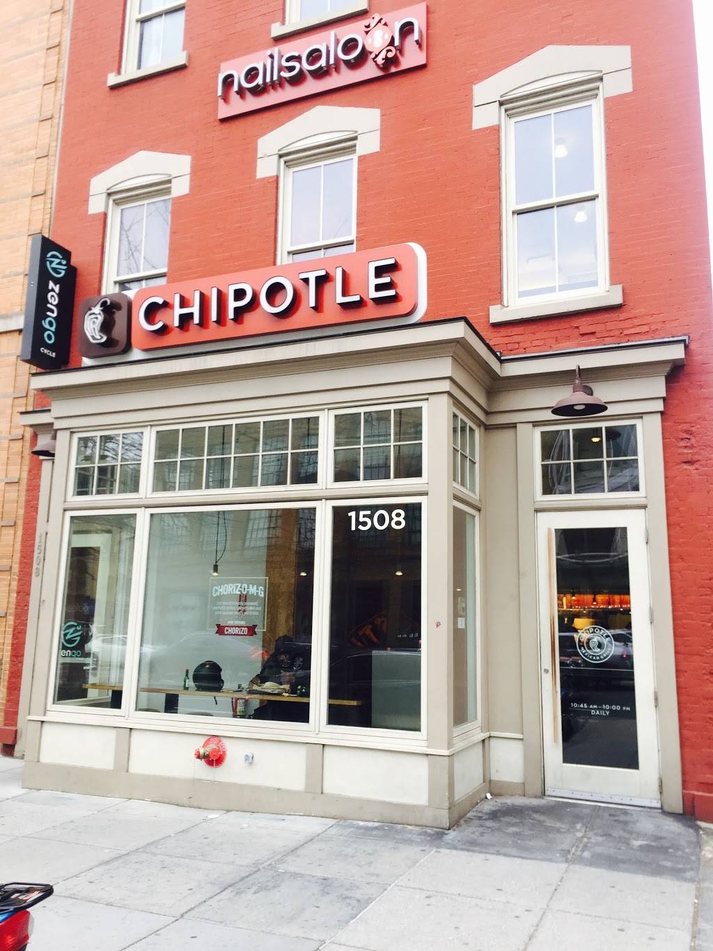 Chipotle Mexican Grill | restaurant | 1508 14th St NW Ste 1, Washington, DC 20005, USA | 2026271951 OR +1 202-627-1951