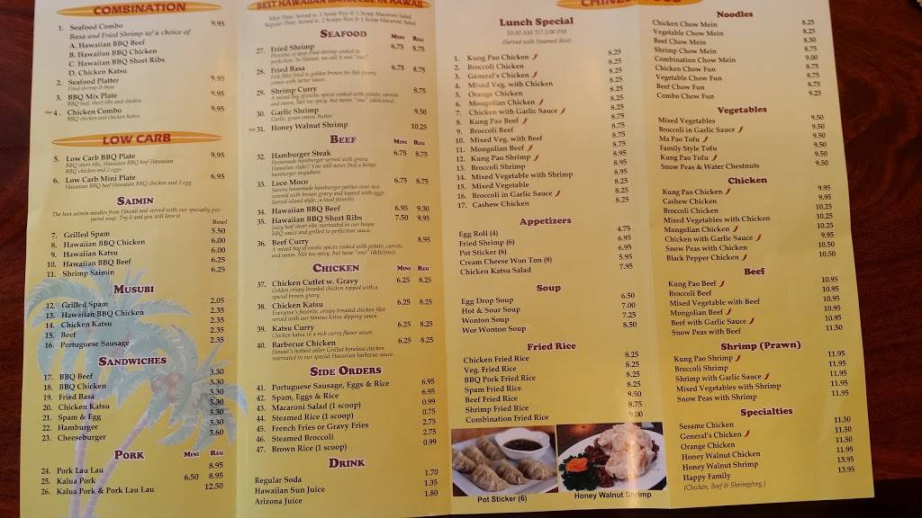 Mahalo Hawaii BBQ & Chinese Food | restaurant | 4750 Almaden Expy, San Jose, CA 95118, USA | 4082698793 OR +1 408-269-8793