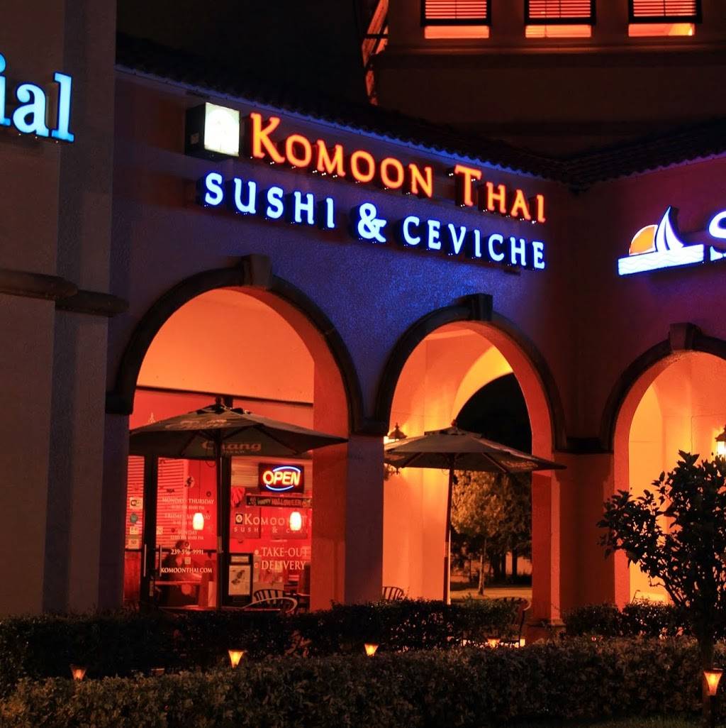 Komoon Thai Sushi & Ceviche - Pine Ridge Rd. Naples | restaurant | 1575 Pine Ridge Rd #9, Naples, FL 34109, USA | 2392342442 OR +1 239-234-2442