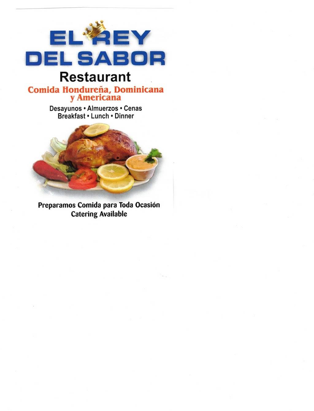 EL REY DEL SABOR | restaurant | 265 E Grauwyler Rd STE 135, Irving, TX 75061, USA | 4695865018 OR +1 469-586-5018