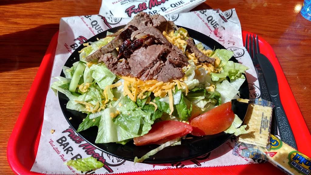 Full Moon Bar-B-Que | restaurant | 5042 Bond Boulevard ,McCalla, Bessemer, AL 35022, USA | 2054811154 OR +1 205-481-1154