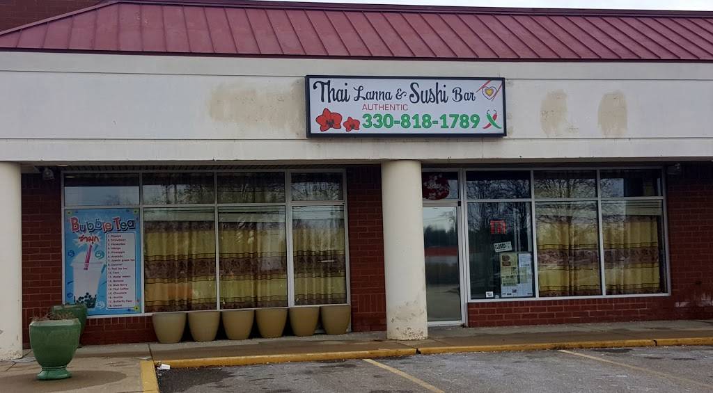Thai Lanna & Sushi Bar | restaurant | 7257 Fulton Dr NW #39, Canton, OH 44718, USA | 3308181789 OR +1 330-818-1789