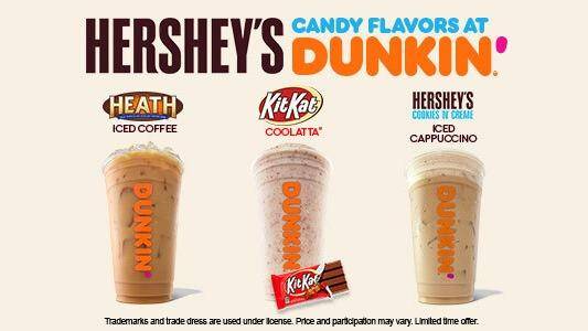 Dunkin | bakery | 16 Court St, Middlebury, VT 05753, USA | 8023889300 OR +1 802-388-9300