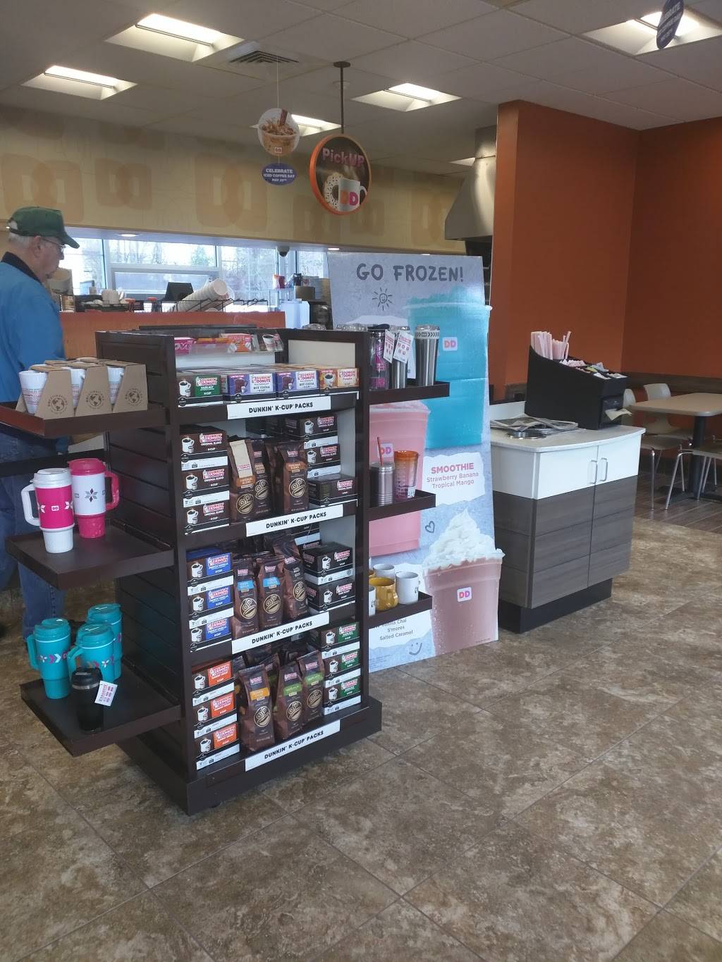 Dunkin | bakery | 92 W Main St, West Brookfield, MA 01585, USA | 5088677440 OR +1 508-867-7440