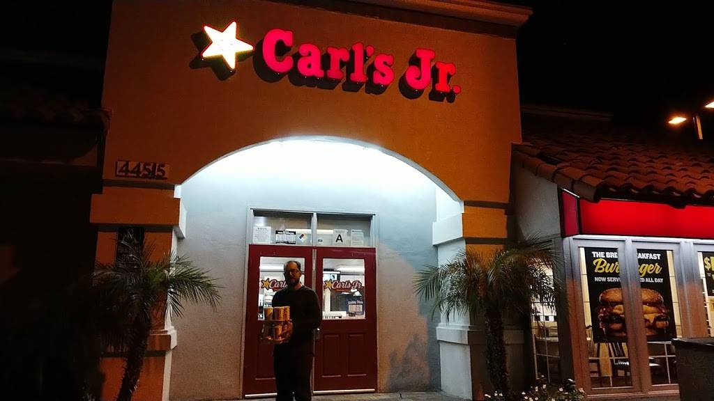 Carls Jr. | restaurant | 44515 Bedford Ct, Temecula, CA 92592, USA | 9516949196 OR +1 951-694-9196
