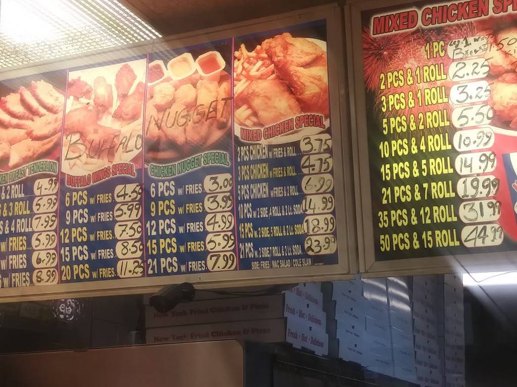 New York Fried Chicken & Pizza | restaurant | 514 Clinton Ave, Newark, NJ 07108, USA | 9738245158 OR +1 973-824-5158