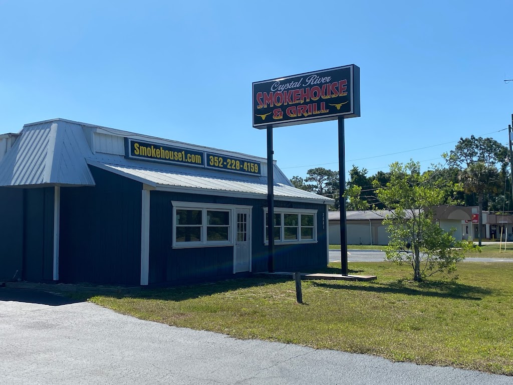 Crystal River Smokehouse & Grill | restaurant | 2581 US-19, Crystal River, FL 34428, USA | 3522284159 OR +1 352-228-4159