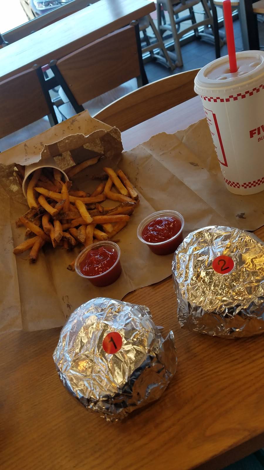 Five Guys | meal takeaway | 2552 Grant Ave, Philadelphia, PA 19114, USA | 2156773155 OR +1 215-677-3155