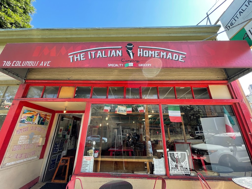 The Italian Homemade Company | restaurant | 716 Columbus Ave, San Francisco, CA 94133, USA | 4157128874 OR +1 415-712-8874