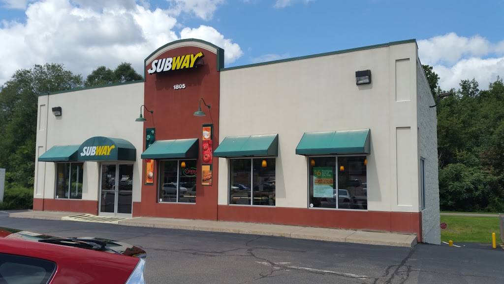 Subway | restaurant | 1805 Vestal Pkwy E, Vestal, NY 13850, USA | 6074840286 OR +1 607-484-0286