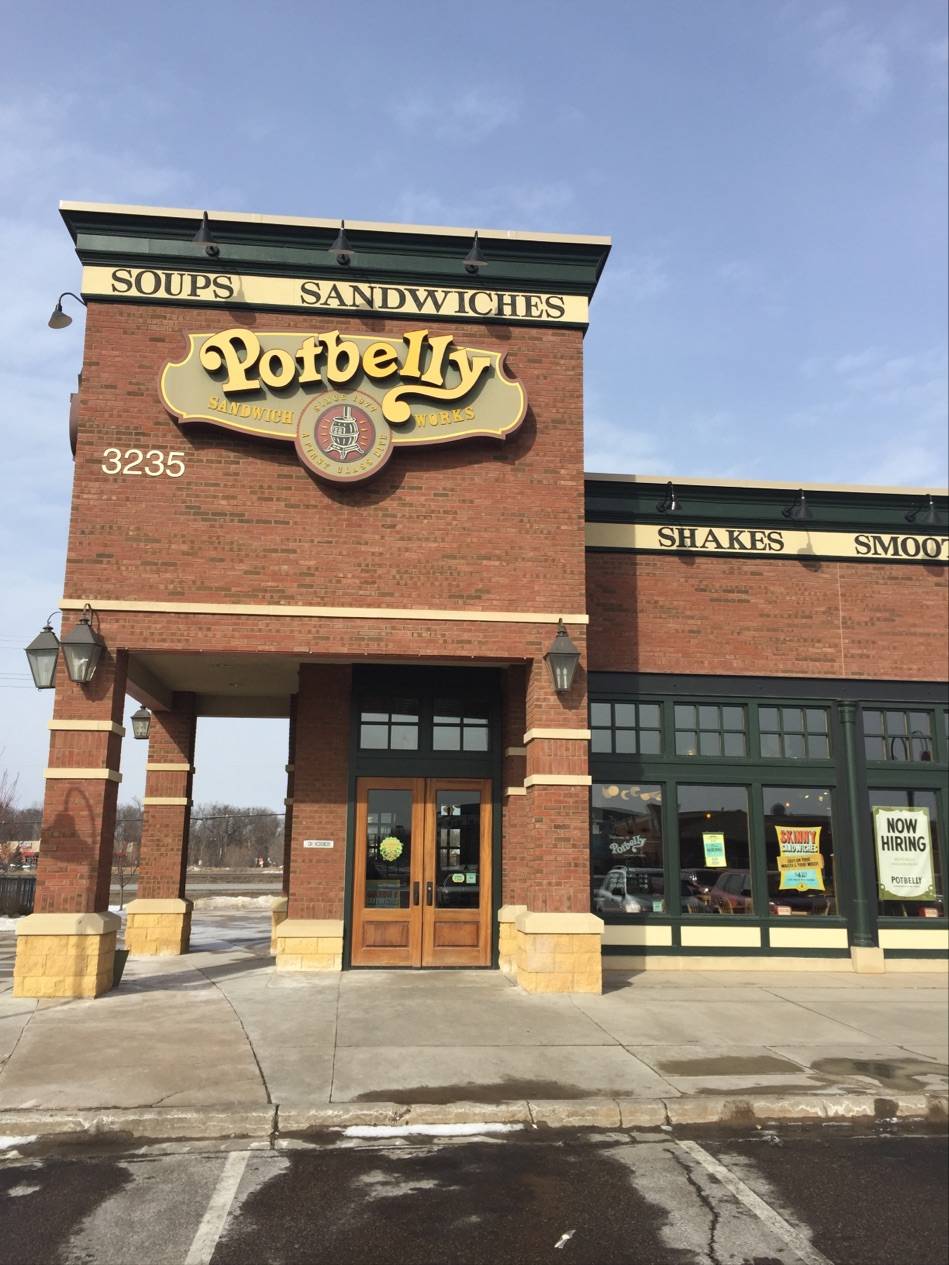 Potbelly Sandwich Shop | restaurant | 3235 Vicksburg Ln N Ste A, Plymouth, MN 55447, USA | 7635779800 OR +1 763-577-9800