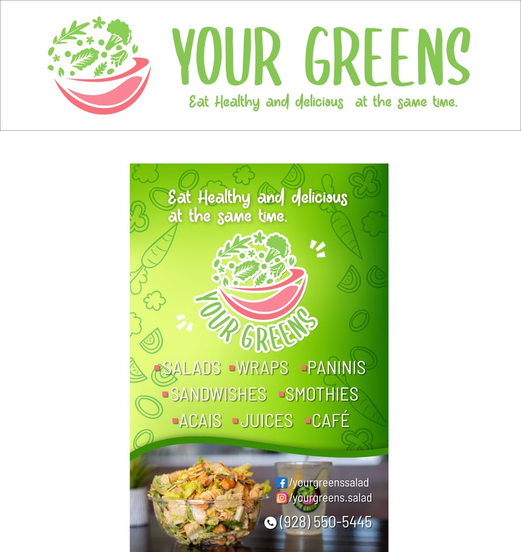 Your Greens | restaurant | 1946 Juan Sanchez Blvd, San Luis, AZ 85349, USA | 9285505445 OR +1 928-550-5445