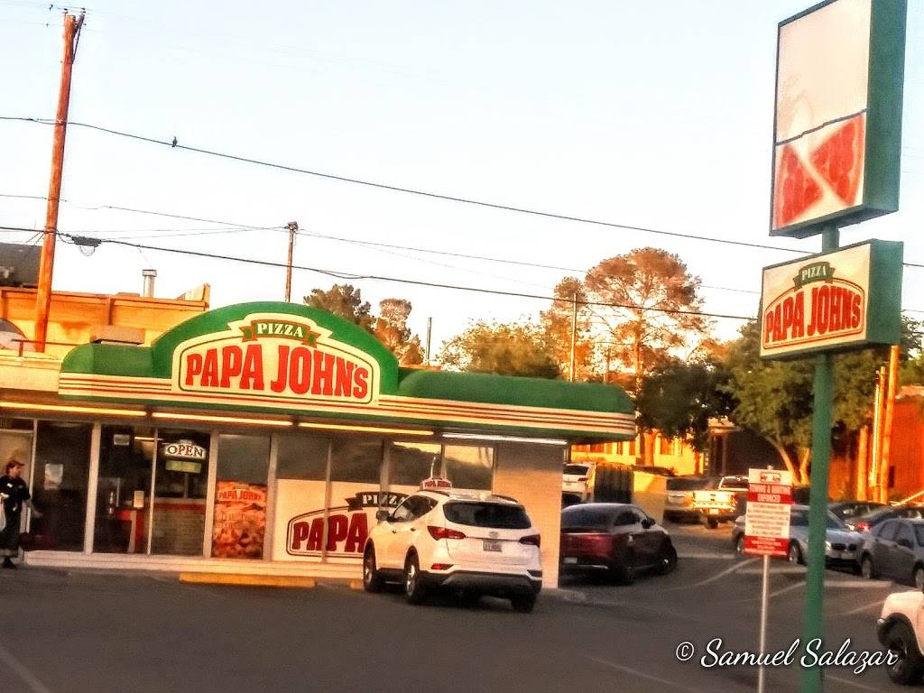 Papa Johns Pizza | restaurant | 2600 N Mesa St, El Paso, TX 79902, USA | 9155411234 OR +1 915-541-1234