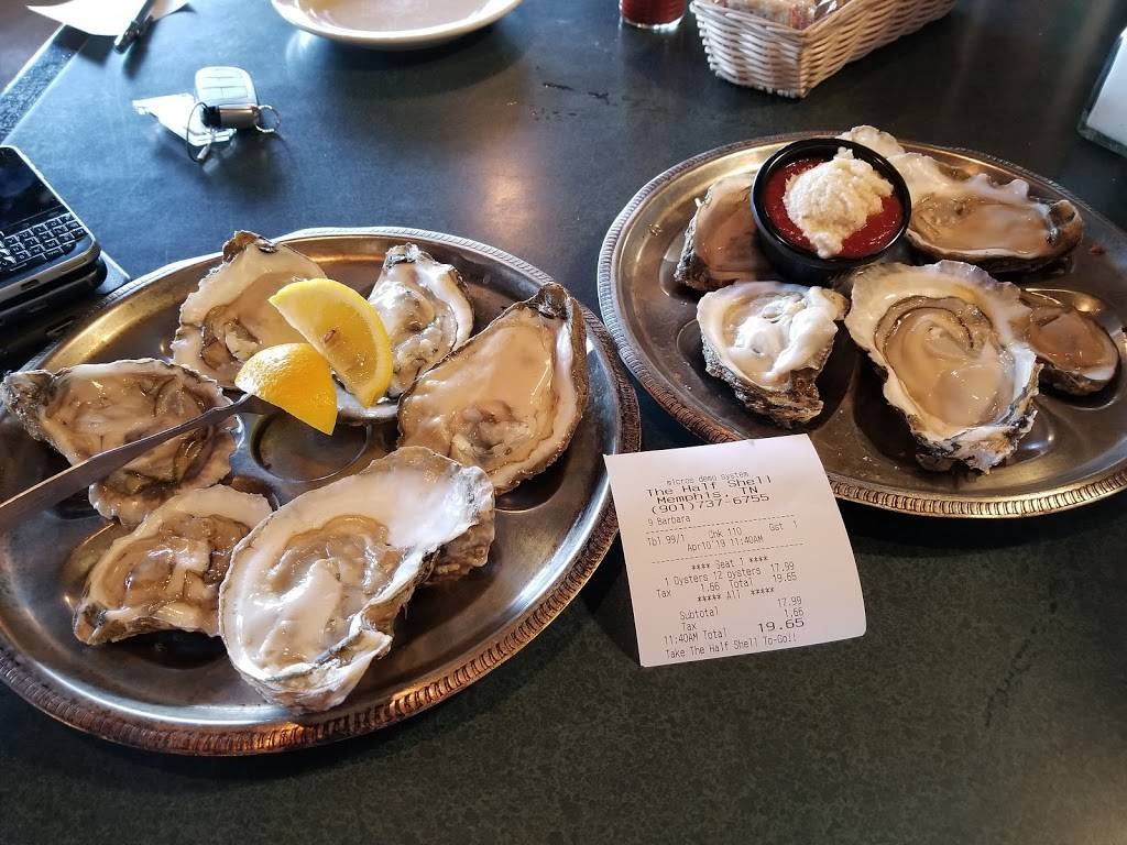 The Half Shell | restaurant | 7825 Winchester Rd, Memphis, TN 38125, USA | 9017376755 OR +1 901-737-6755