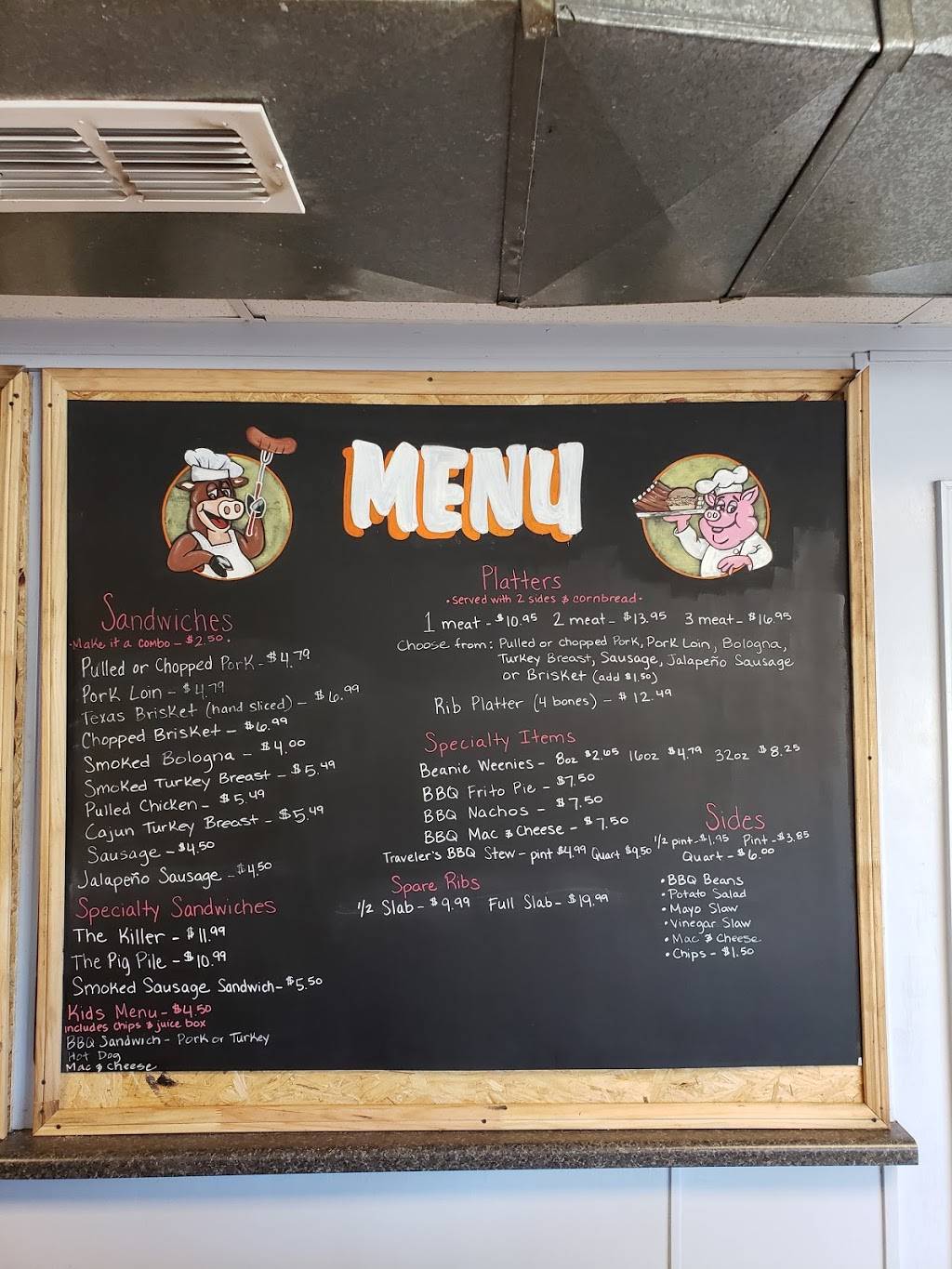 Travelers BBQ | restaurant | 8995 TN-22 s, Lexington, TN 38351, USA | 9519636415 OR +1 951-963-6415