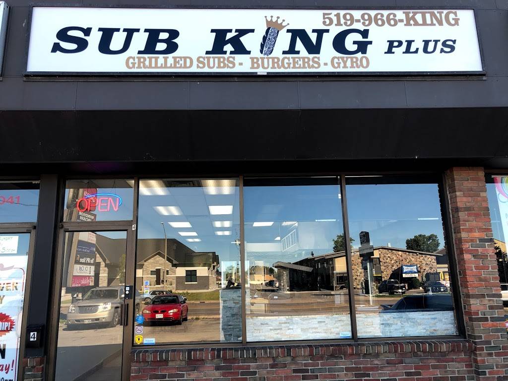 Sub King Plus | restaurant | 3041 Dougall Ave #4, Windsor, ON N9E 1S3, Canada | 5199665464 OR +1 519-966-5464