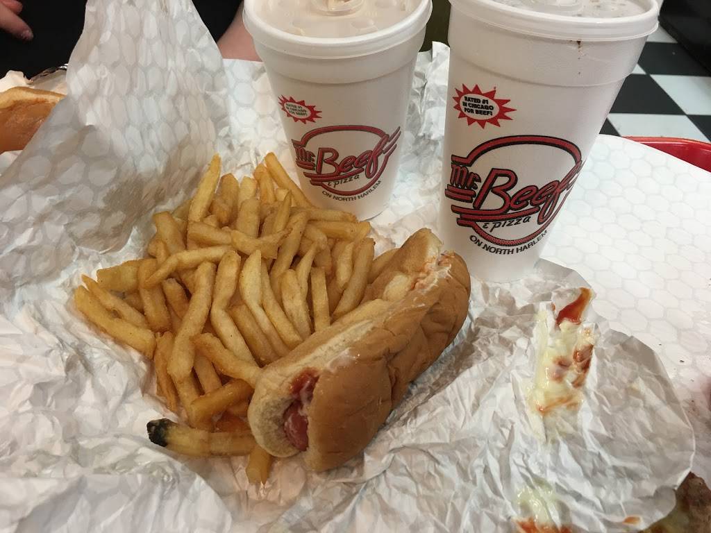 Mr Beef & Pizza On North Harlem | restaurant | 3917 N Harlem Ave, Chicago, IL 60634, USA | 7732837444 OR +1 773-283-7444