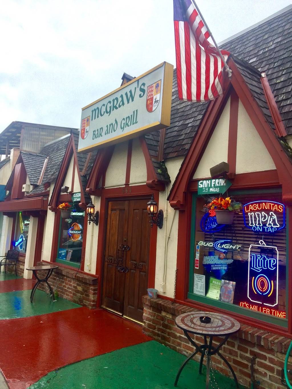 McGraws Bar and Grill | restaurant | 864 El Camino Real, Belmont, CA 94002, USA | 6505959531 OR +1 650-595-9531