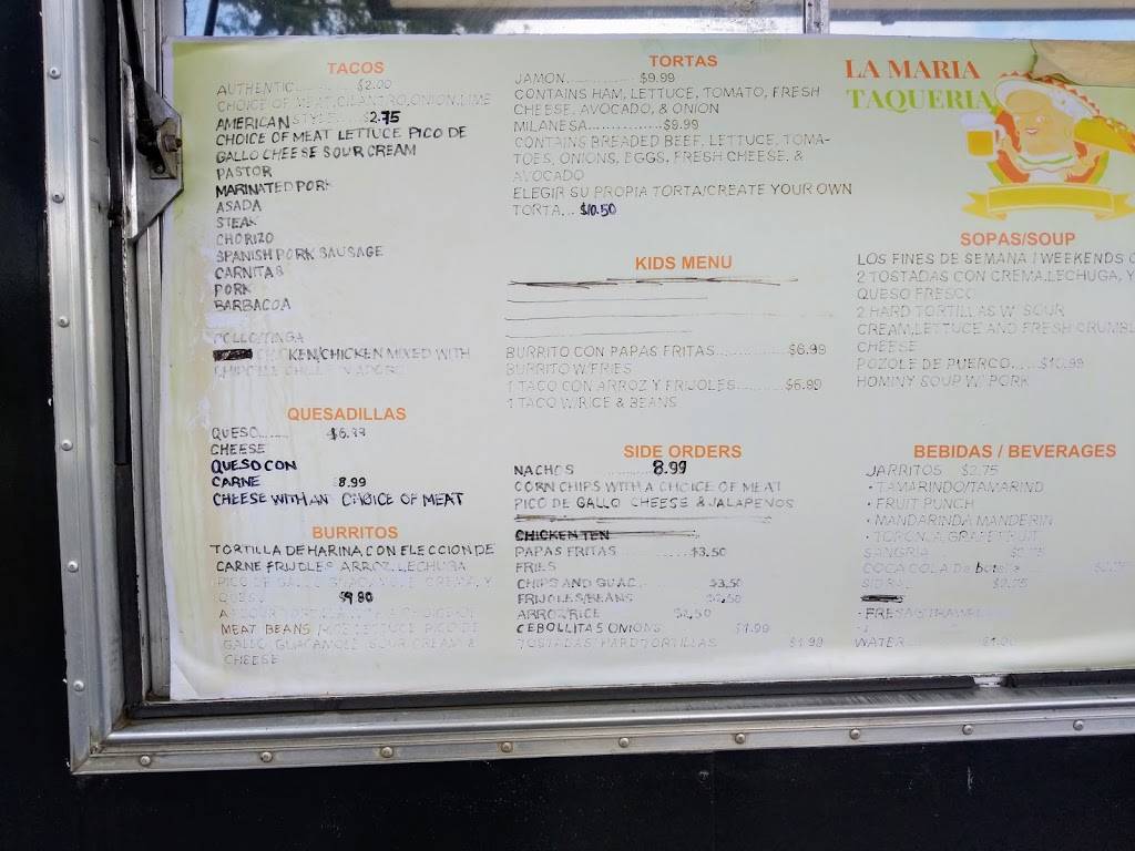La Maria Taqueria Food Truck | restaurant | 11025 10th St N, Lake Elmo, MN 55042, USA | 6513369557 OR +1 651-336-9557
