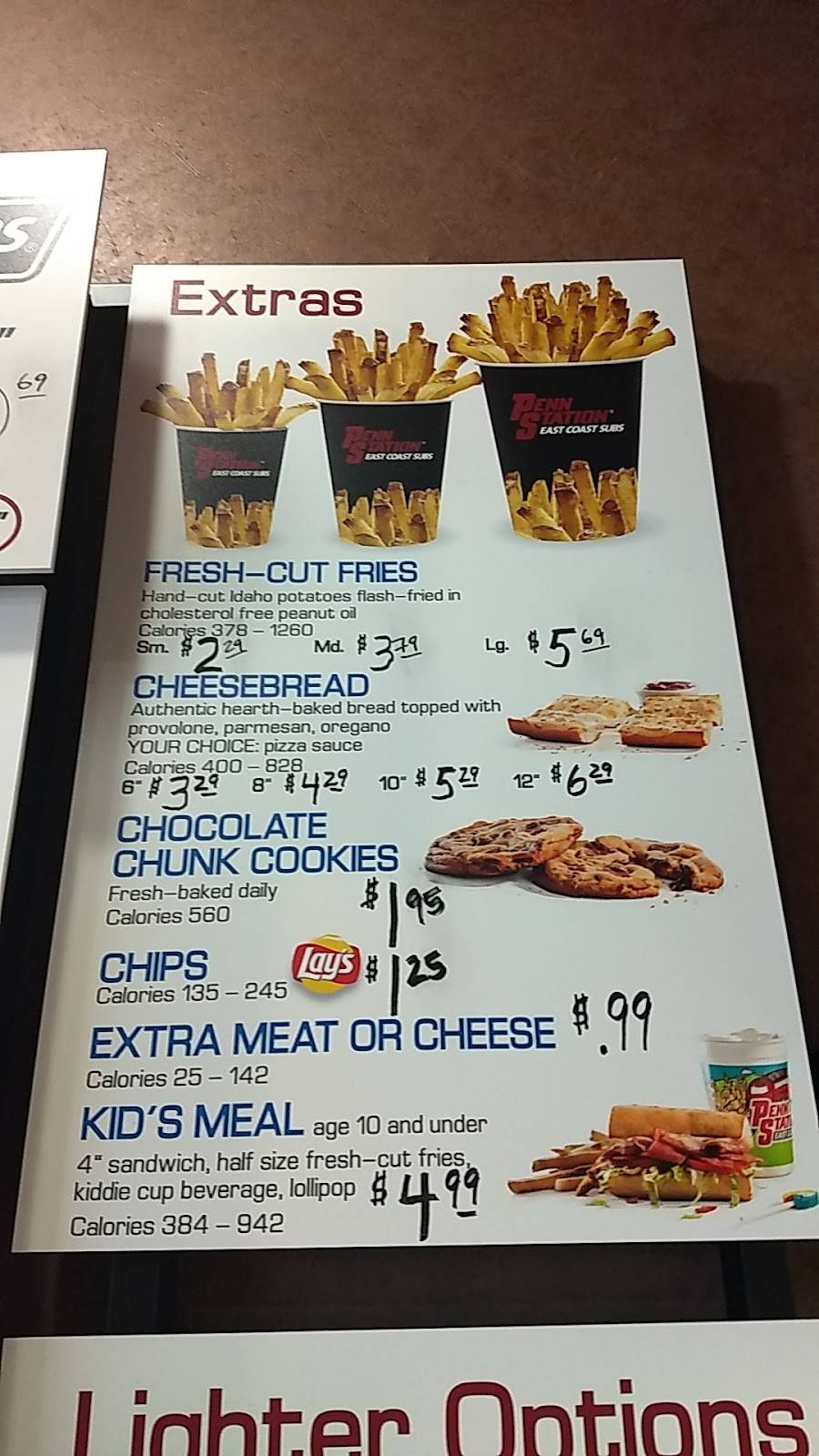 Penn Station East Coast Subs | restaurant | 3269 W 86th St, Indianapolis, IN 46268, USA | 3178727366 OR +1 317-872-7366