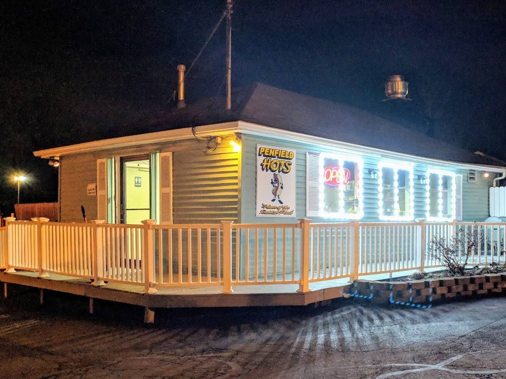 Penfield Hots | meal takeaway | 1794 Penfield Rd, Penfield, NY 14526, USA | 5855864979 OR +1 585-586-4979