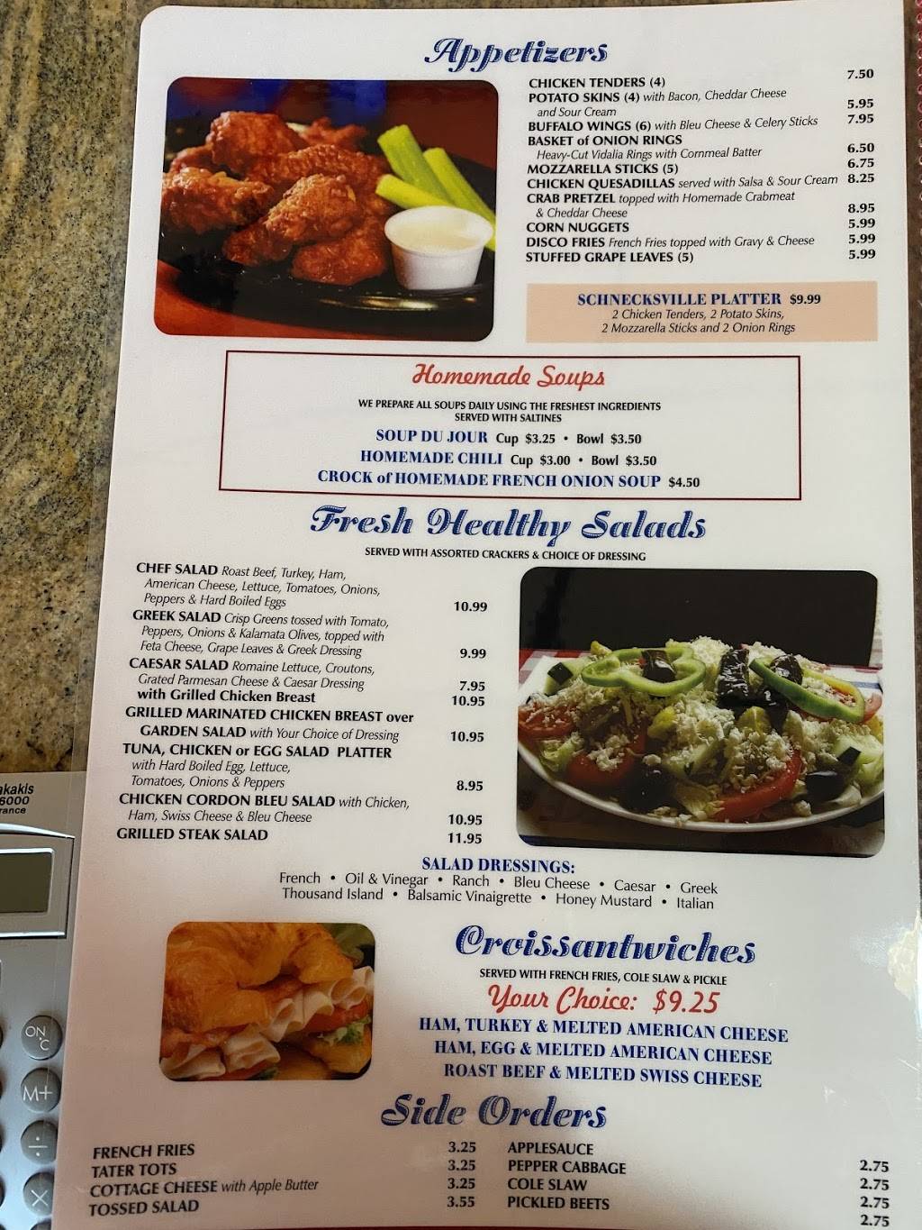 The New Schnecksville Family Diner | restaurant | 4527 PA-309, Schnecksville, PA 18078, USA | 6107603018 OR +1 610-760-3018