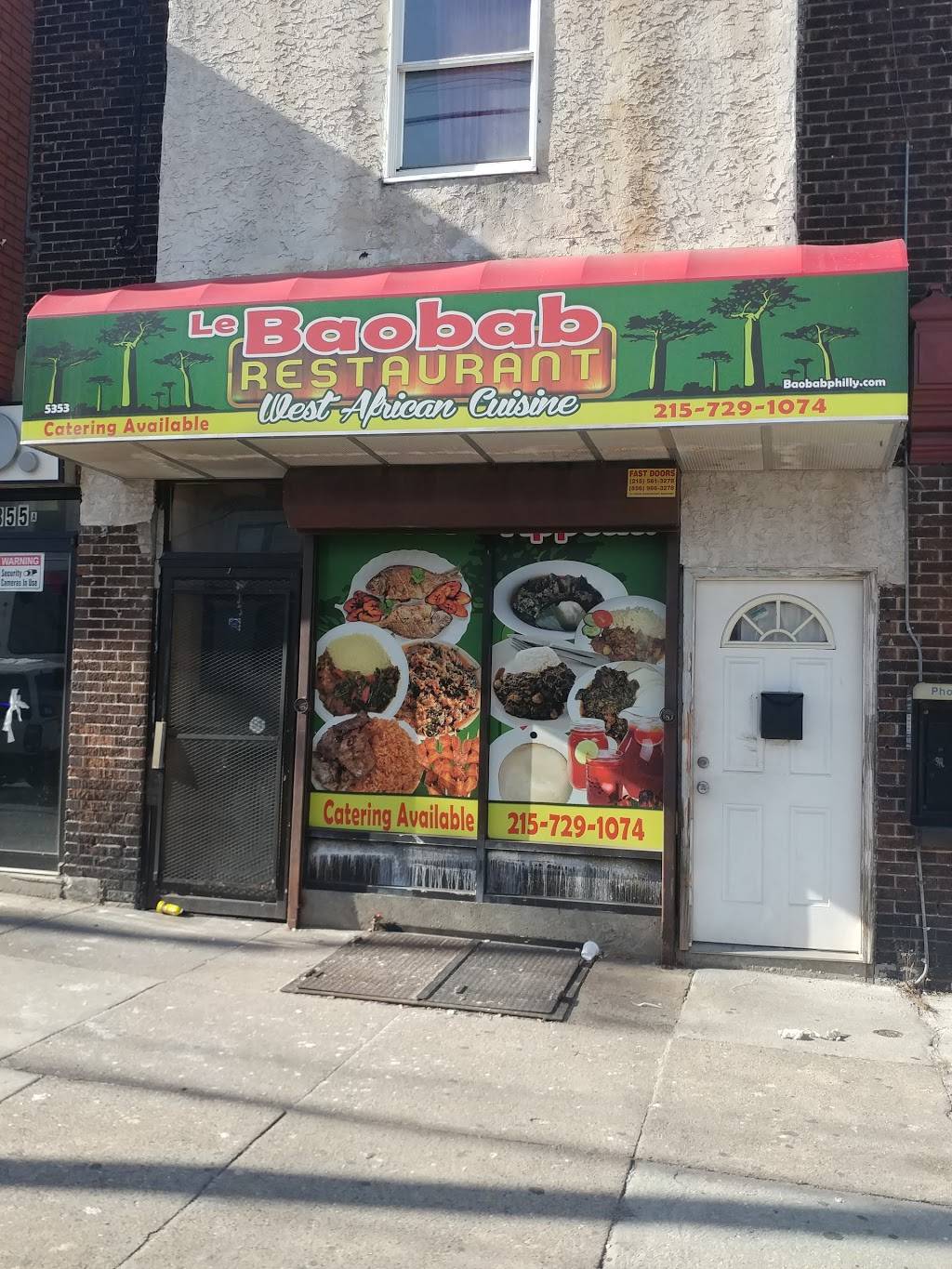 Baobab | restaurant | 5353 Woodland Ave, Philadelphia, PA 19143, USA | 2157291074 OR +1 215-729-1074