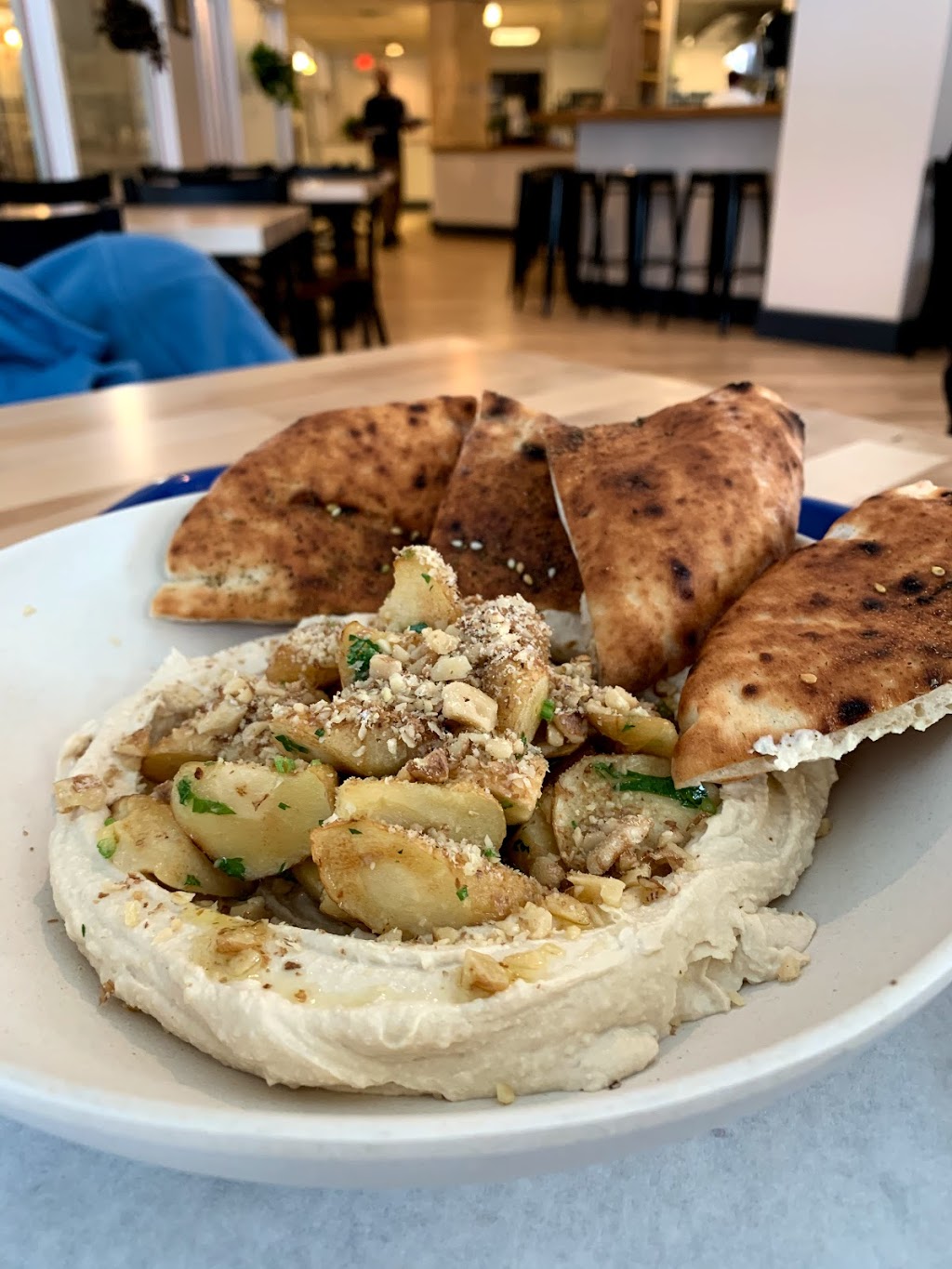 Nura Hummus and Falafel | restaurant | 1 Monument St, Portland, ME 04101, USA | 2075360065 OR +1 207-536-0065