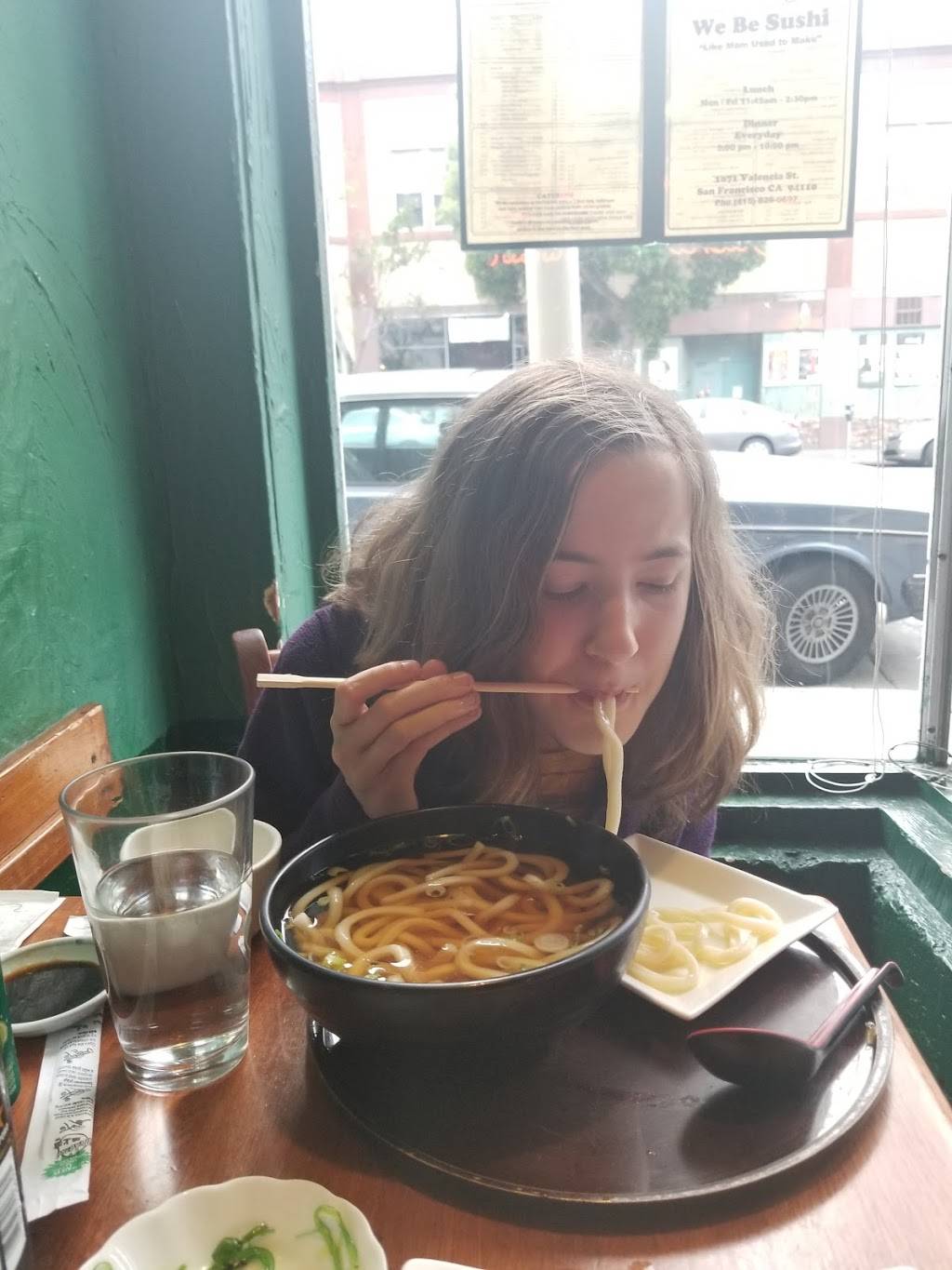 We Be Sushi | restaurant | 1071 Valencia St, San Francisco, CA 94110, USA | 4158260607 OR +1 415-826-0607