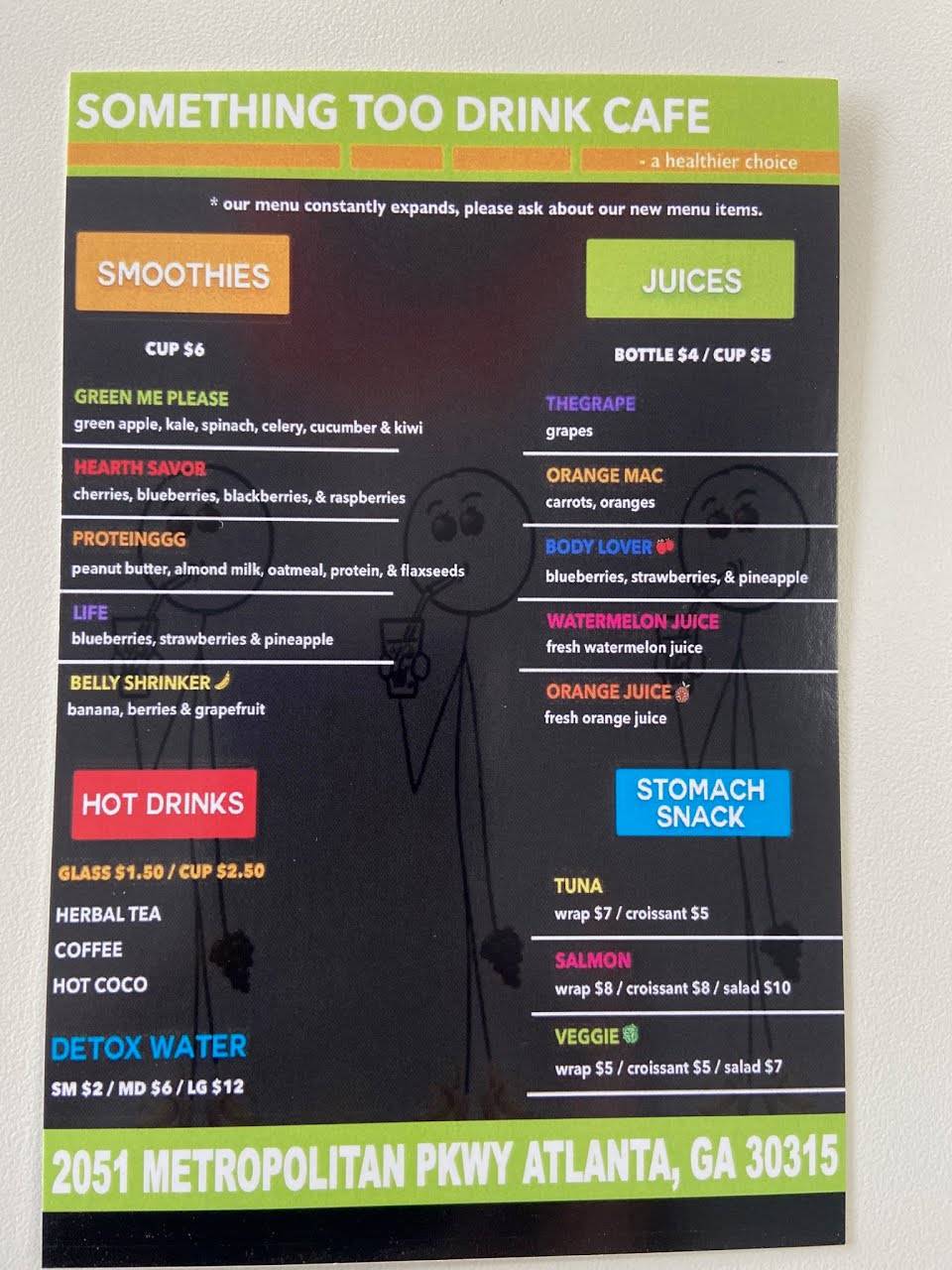 Something Too Drink | restaurant | 2051 Metropolitan Pkwy SW, Atlanta, GA 30315, USA | 4043371397 OR +1 404-337-1397