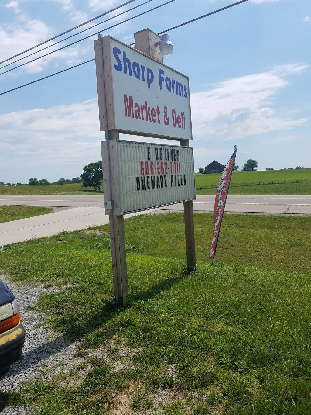 Sharp Farms Restaurant | restaurant | 4965 KY-11, Sharpsburg, KY 40374, USA | 6062627711 OR +1 606-262-7711