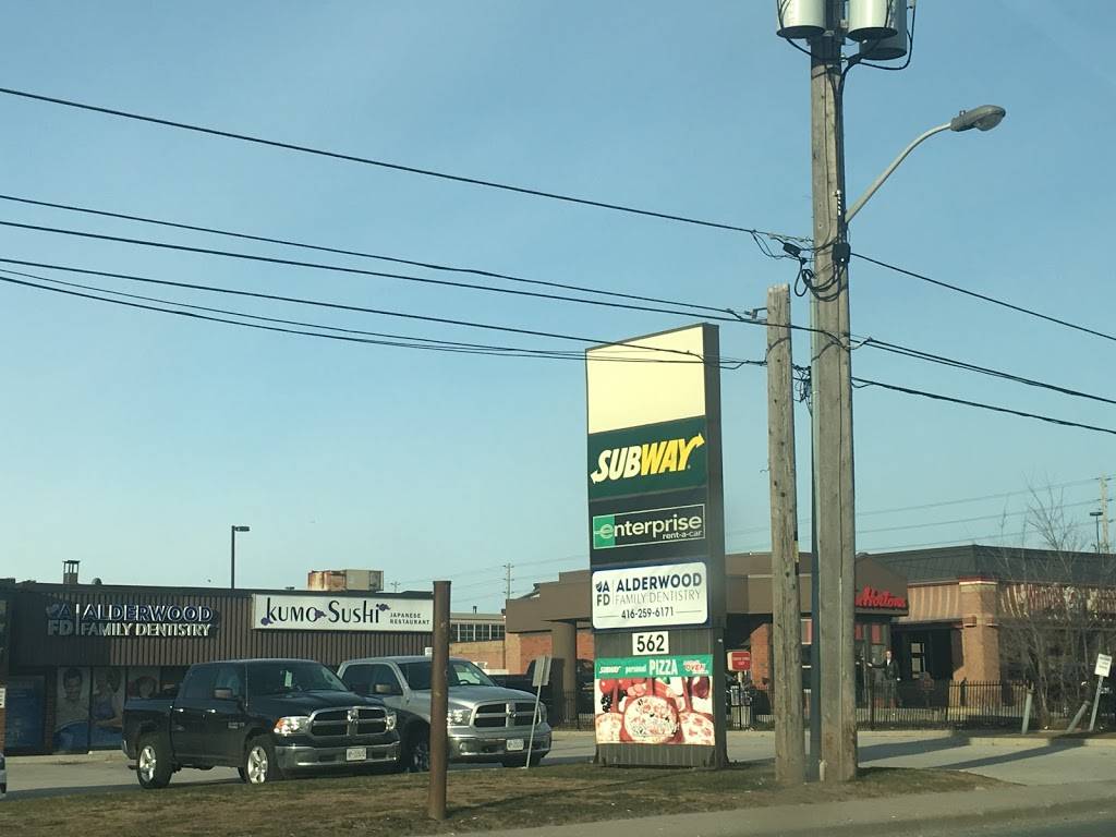 Subway | meal takeaway | 562 Kipling Ave Unit 3, Etobicoke, ON M8Z 5E8, Canada | 4169150556 OR +1 416-915-0556