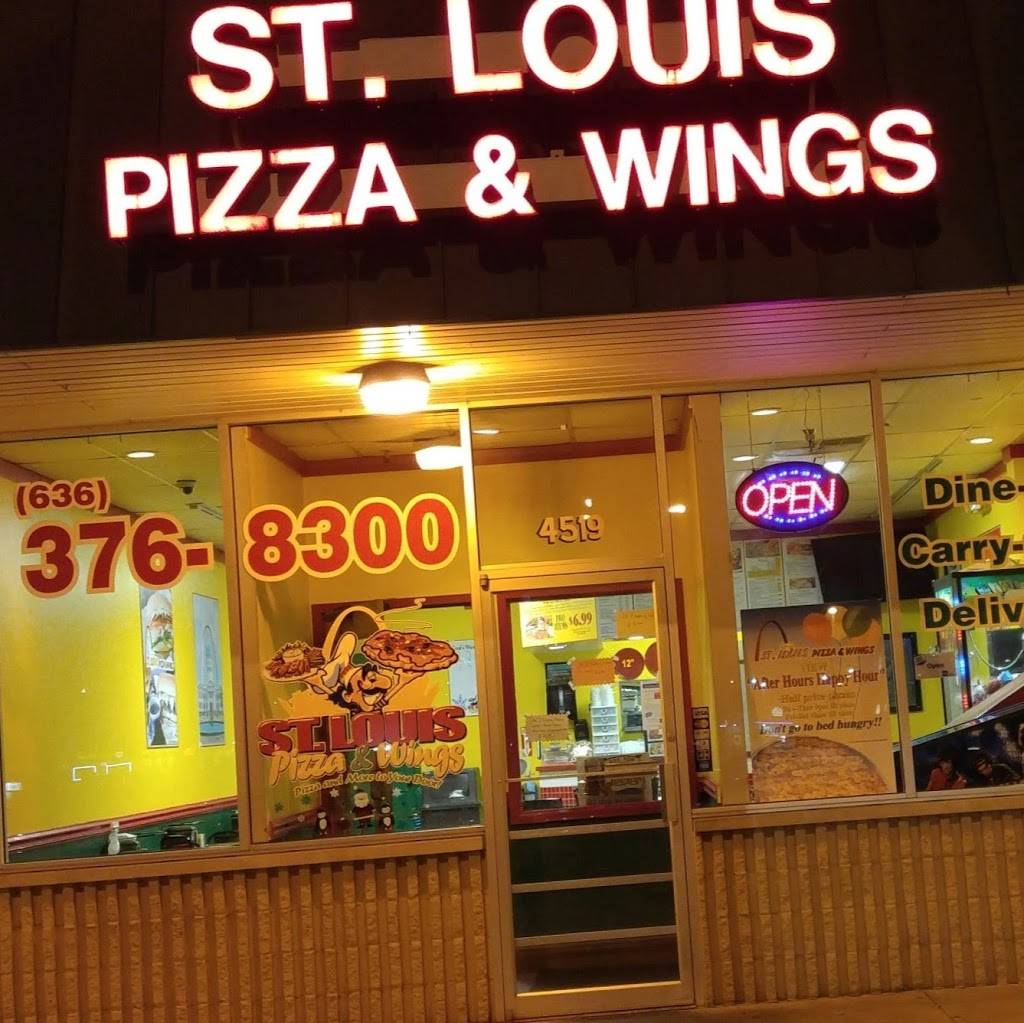St. Louis Pizza & Wings | restaurant | 4519 Gravois Village Ctr, High Ridge, MO 63049, USA | 6363768300 OR +1 636-376-8300