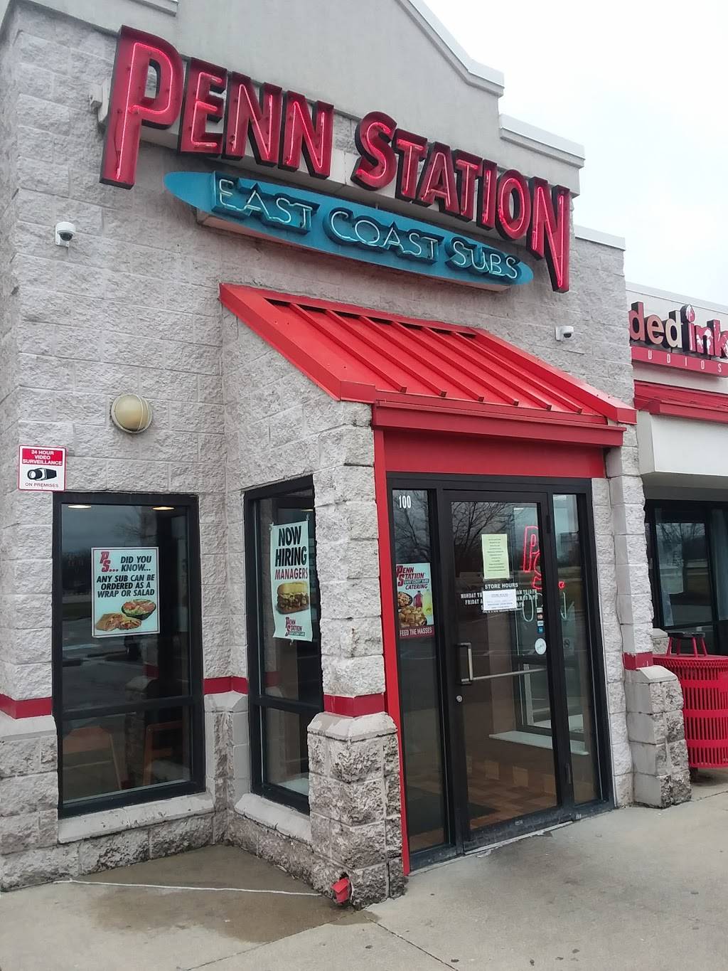 Penn Station East Coast Subs | restaurant | 7789, 835 Beachway Dr, Indianapolis, IN 46224, USA | 3172437366 OR +1 317-243-7366